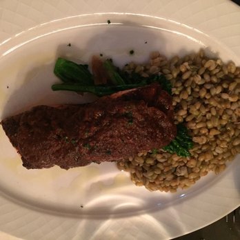 Sacajawea Hotel - Salmon with couscous - Hotels Near Me - Three Forks, Montana