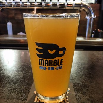 Marble Brewery - Peach-Infused Double White! - Breweries Near Me - Albuquerque, New Mexico