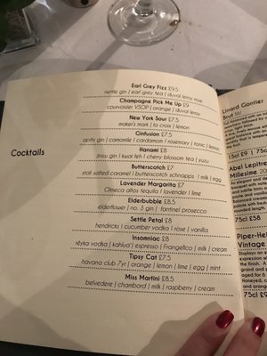 Menu photo 1 The Cellar Door Durham, DUR Menu photo 1 The Cellar Door Durham, DUR