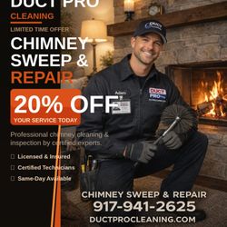 Duct Pro Cleaning - Chimney sweep and repair services