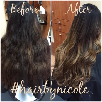 Creations Salon - Balayage ombré done by stylist Nicole - Hair Salons Near Me - Tracy, California Creations Salon - Balayage ombré done by stylist Nicole - Hair Salons Near Me - Tracy, California