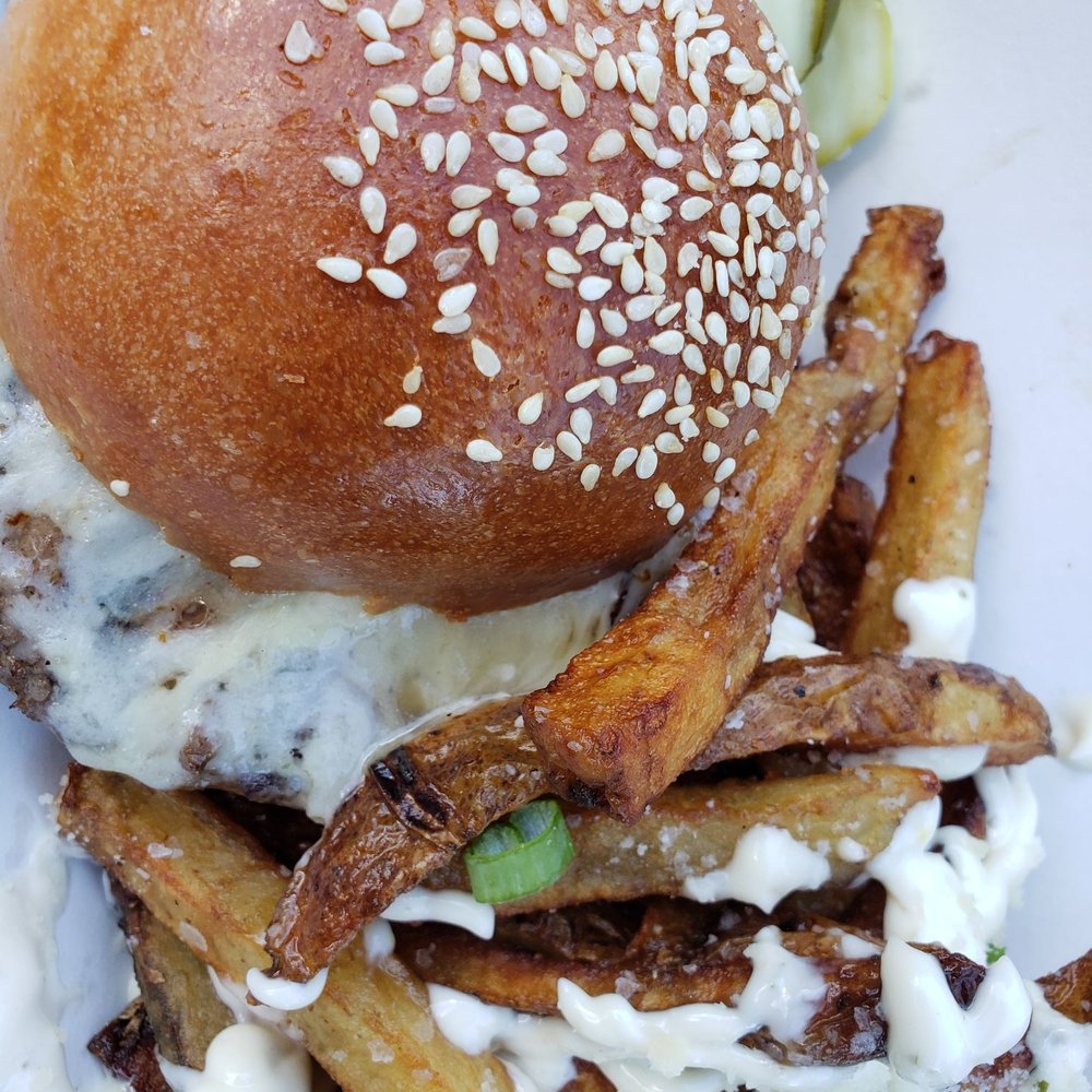Barringer's Restaurant - Burger and truffle fries - Steakhouses Near Me - Fish Creek, Wisconsin