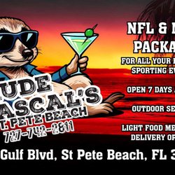 Rude Rascal’s Lounge - Our island hopper van ad. Best way to get around.