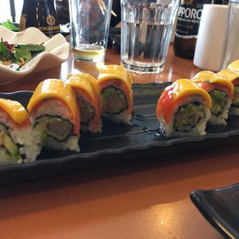 Take Sushi - Sunshine roll - a favorite of the group! - Japanese Near Me - Burnaby, British Columbia