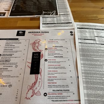 Akasaka Sushi - Menu - Korean Near Me - Orlando, Florida Akasaka Sushi - Menu - Korean Near Me - Orlando, Florida