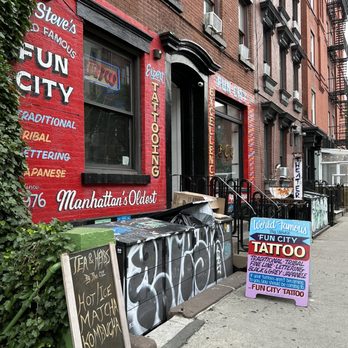 Fun City Tattoo - Entrance - Tattoo Near Me - New York, New York Fun City Tattoo - Entrance - Tattoo Near Me - New York, New York