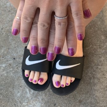 Ch Nails Studio - This is one of the new summer color collections by OPI #65 shellac - Nail Salons Near Me - Houston, Texas