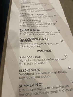 Menu photo 1 Máncora Hartford, CT Menu photo 1 Máncora Hartford, CT
