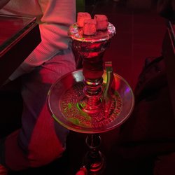 Pyramids Hookah & Bar - Mango and Vanilla, the servers favorite!