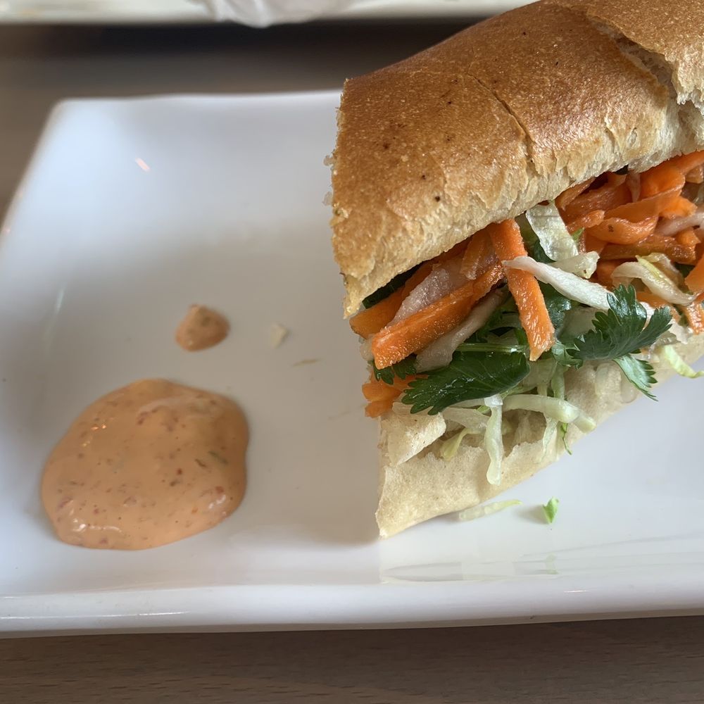 Saigon Cafe Millburn - Banh mi with pork. - Vietnamese Near Me - Millburn, New Jersey Saigon Cafe Millburn - Banh mi with pork. - Vietnamese Near Me - Millburn, New Jersey