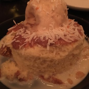Flores Corte Madera - Tres Leches (sweet coconut milk-soaked cake, almonds, cajeta ice cream) - Mexican Near Me - Corte Madera, California Flores Corte Madera - Tres Leches (sweet coconut milk-soaked cake, almonds, cajeta ice cream) - Mexican Near Me - Corte Madera, California