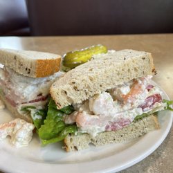 Toojay's - Shrimp salad sandwich delicious
