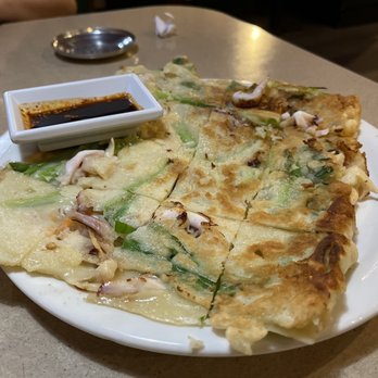 Dong A Korean Restaurant - Seafood pancake - Korean Near Me - Moore, Oklahoma Dong A Korean Restaurant - Seafood pancake - Korean Near Me - Moore, Oklahoma