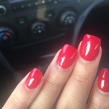 Luv Lee Nails - Nail polish all around the back and front of my fingers. - Nail Salons Near Me - Buffalo, New York