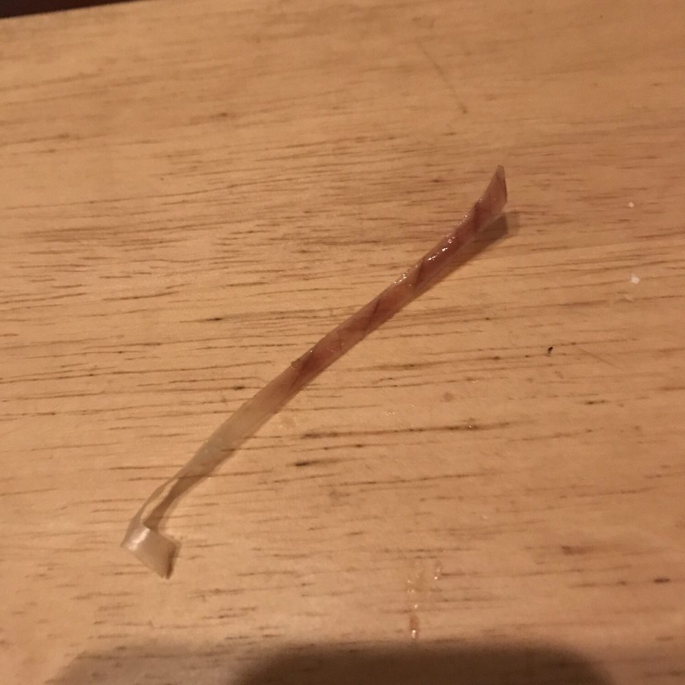 Gringo's - 3.5" strip of plastic found in my burrito! - Mexican Near Me - Jefferson, Georgia