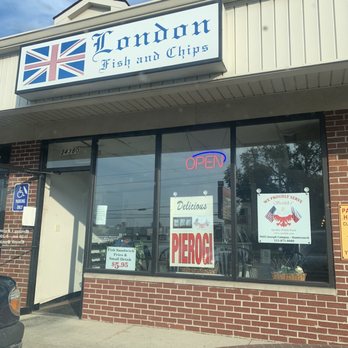 London Fish and Chips - The storefront from the parking lot. - Fish & Chips Near Me - Clinton Township, Michigan