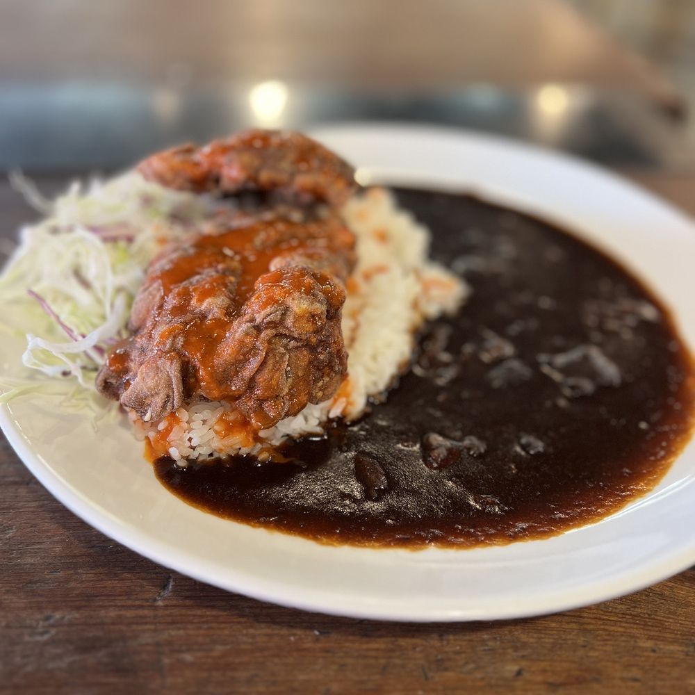 Spicy fried chicken curry Spicy fried chicken curry