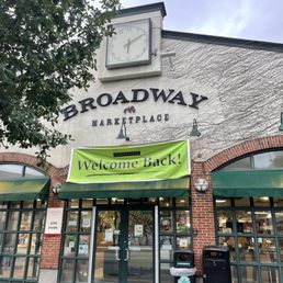 the front of the store
