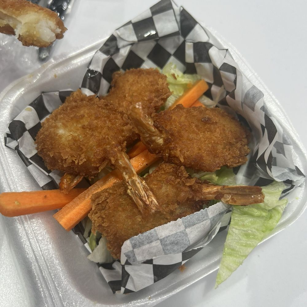 Ocho Rios - 6 piece Fried Coconut Shrimp - Caribbean Near Me - Texas City, Texas Ocho Rios - 6 piece Fried Coconut Shrimp - Caribbean Near Me - Texas City, Texas