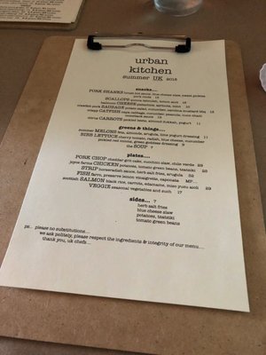 Menu photo 3 Urban Kitchen Corolla, NC