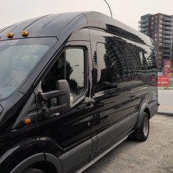 Urban Limousine Services - Black executive van for group transfers in Vancouver.