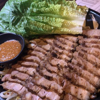 Han Shin Pocha - Steamed pork sliced with bean sprouts - Bars Near Me - Carrollton, Texas