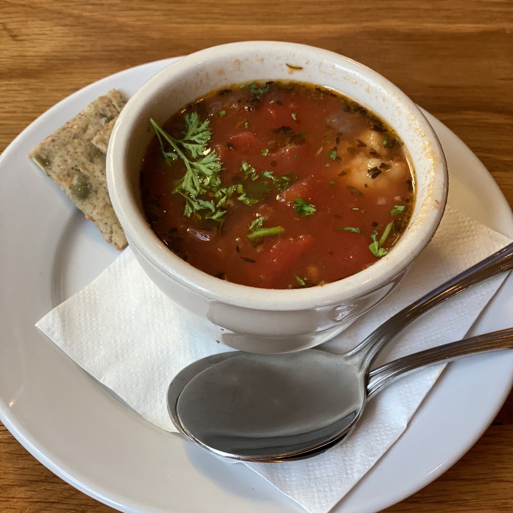 Laughing Seed Cafe - White bean soup - Vegetarian Near Me - Asheville, North Carolina