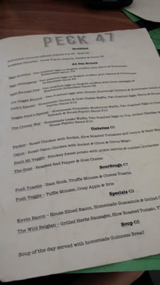 Menu photo 8 Peck 47 Brussels, BRU