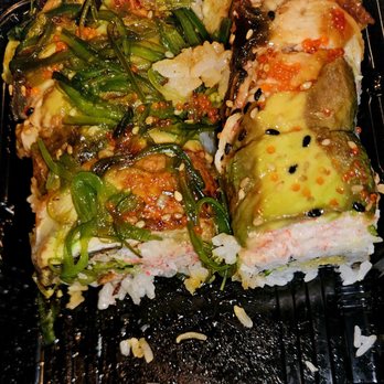 Yoshio Sushi - Superman roll and Lion King roll. - Sushi Bars Near Me - El Cerrito, California Yoshio Sushi - Superman roll and Lion King roll. - Sushi Bars Near Me - El Cerrito, California