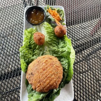 Dockside Seafood - Crab cake - Seafood Near Me - Savannah, Georgia Dockside Seafood - Crab cake - Seafood Near Me - Savannah, Georgia