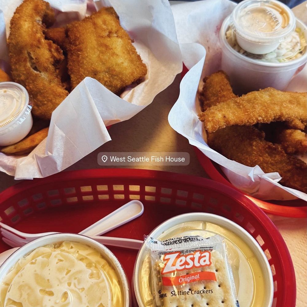 West Seattle Fish House - Special, cod & fries, Mac n cheese, chowder - Fish & Chips Near Me - Seattle, Washington West Seattle Fish House - Special, cod & fries, Mac n cheese, chowder - Fish & Chips Near Me - Seattle, Washington