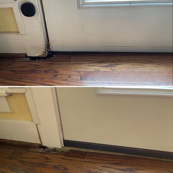 Coffman Doors - Before-top Bottom-after - Door Sales/Installation Near Me