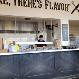 Watch them prep the food and call your order to be picked up