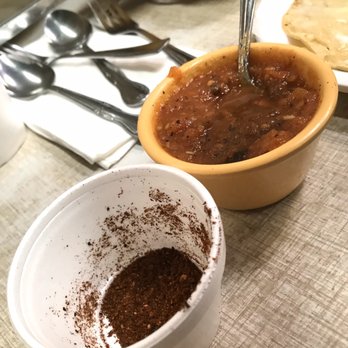 Birrieria Zaragoza - Salsa De Molcajete - Extra chilies - Tacos Near Me - Chicago, Illinois Birrieria Zaragoza - Salsa De Molcajete - Extra chilies - Tacos Near Me - Chicago, Illinois