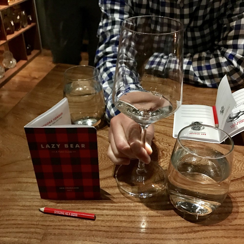 Lazy Bear - 1/19/17 - New American Near Me - San Francisco, California Lazy Bear - 1/19/17 - New American Near Me - San Francisco, California