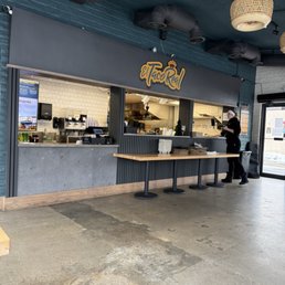Clean open concept!  Very fast kitchen and authentically made food.  Flavors are insane.  The chips are incredible