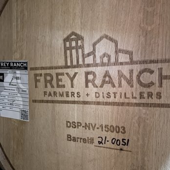 Frey Ranch Farmers + Distillers - A barrel aging - Distilleries Near Me - Fallon, Nevada
