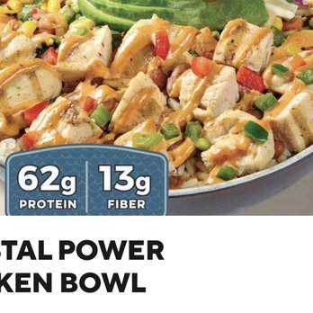 California Fish Grill - Coastal power chicken bowl - Seafood Near Me - Brea, California