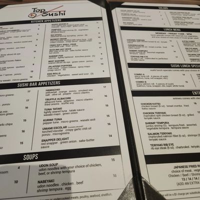 Menu photo 4 Top Sushi Richmond, TX Menu photo 4 Top Sushi Richmond, TX