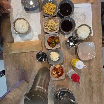 Hodori 365 - Banchan, place setting - Korean Near Me - Northridge, California Hodori 365 - Banchan, place setting - Korean Near Me - Northridge, California
