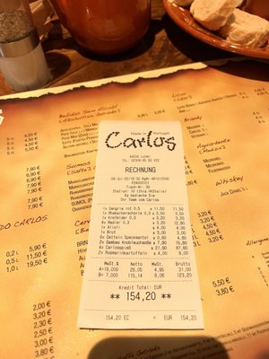 Menu photo 1 Carlos Lünen, NW