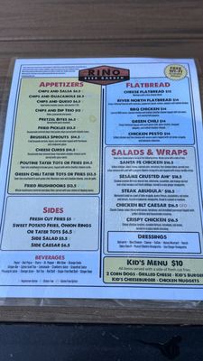 Menu photo 1 RiNo Beer Garden Denver, CO