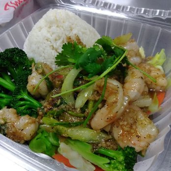 Mali Thai Cuisine - Garlic shrimp special - Thai Near Me - Springfield, Oregon
