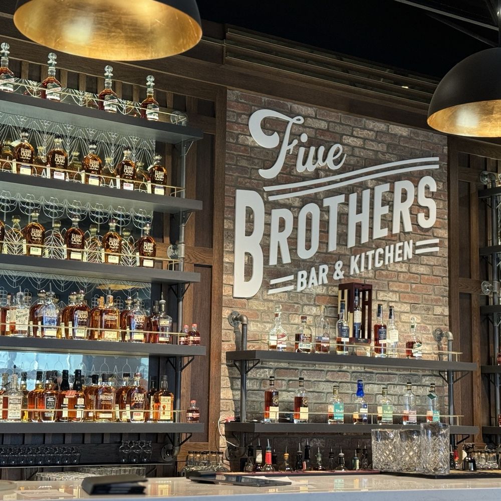 Five Brothers Bar & Kitchen - Bar at Five Brothers - Distilleries Near Me - Bardstown, Kentucky Five Brothers Bar & Kitchen - Bar at Five Brothers - Distilleries Near Me - Bardstown, Kentucky