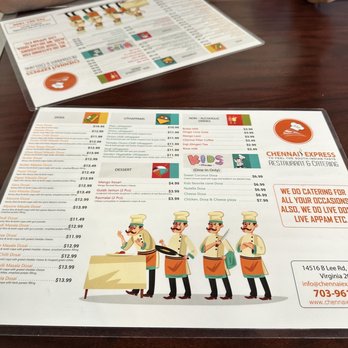 Chennai Express - Menu - Indian Near Me - Chantilly, Virginia Chennai Express - Menu - Indian Near Me - Chantilly, Virginia