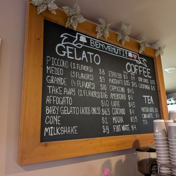 Julietta Hoboken - Menu prices September 2026 - Gelato Near Me - Hoboken, New Jersey