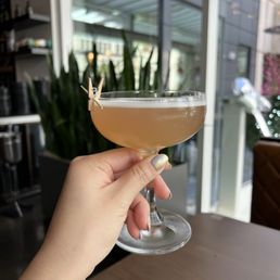 "Just Like Audrey Hepburn" cocktail