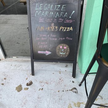 Ian & Kye’s Pizza - a sign outside - Pizza Near Me - Jensen Beach, Florida Ian & Kye’s Pizza - a sign outside - Pizza Near Me - Jensen Beach, Florida