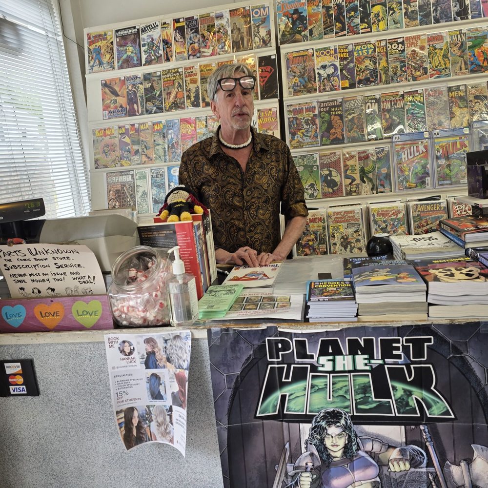 Parts Unknown the Comic Book Store - Comic Books Near Me - Greensboro, North Carolina