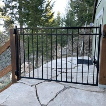 Integrity Fencing & Supply - Custom 3 rail gate in Evergreen - Fences & Gates Near Me - Littleton, Colorado Integrity Fencing & Supply - Custom 3 rail gate in Evergreen - Fences & Gates Near Me - Littleton, Colorado